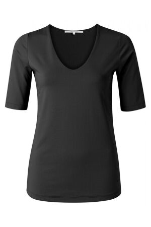 YAYA Round V-neck top 94305 YAYA Round V-neck top 94305