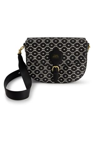 Studio Anneloes Crossbag SA print 9011 black/off white Studio Anneloes Crossbag SA print 9011 black/off white