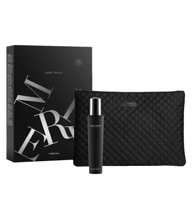 Marc Inbane 2202 MARC INBANE Le Clutch Luxuriance Natural Tann Zwart