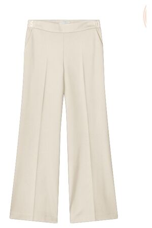 Summum Trousers boot cut punto milano (4s2197) 122 Ivory Summum Trousers boot cut punto milano (4s2197) 122 Ivory