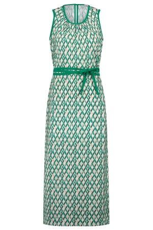 Studio Anneloes Lizzie diamonds dress 1170 off white/green Studio Anneloes Lizzie diamonds dress 1170 off white/green