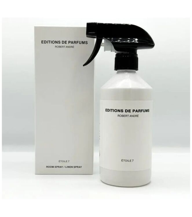 Est\'Seven Linen spray 500ml Zwart