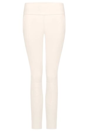Ibana Polly, leren broek Coco White Ibana Polly, leren broek Coco White