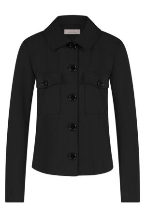Studio Anneloes Claire bonded jacket 9000 black Studio Anneloes Claire bonded jacket 9000 black