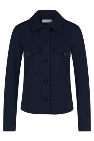 Studio Anneloes Claire bonded jacket 6900 dark blue Studio Anneloes Claire bonded jacket 6900 dark blue