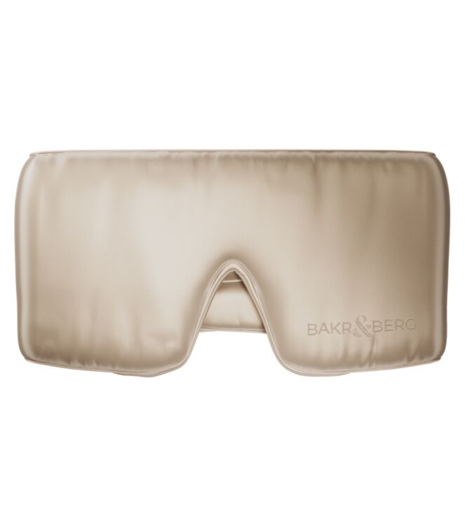 BAKR&BERG Slaapmasker Mulberry22 Beige