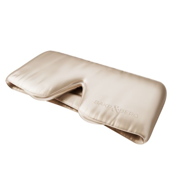 BAKR&BERG Slaapmasker Mulberry22 Beige