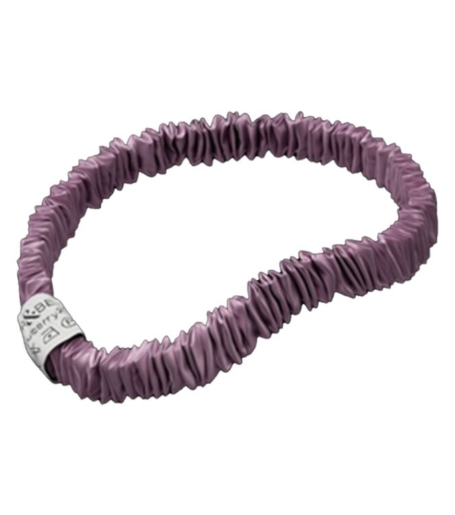 BAKR&BERG Mulberry22 Skinny scrunchie Paars