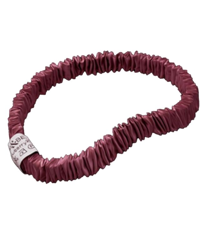 BAKR&BERG Mulberry22 Skinny scrunchie Roze