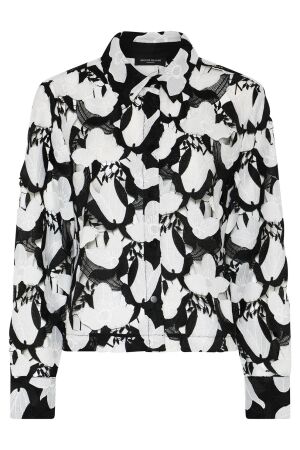 Bruuns Bazaar Feruze Shirt Black/White Bruuns Bazaar Feruze Shirt Black/White