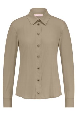 Studio Anneloes Bobby gold blouse 2200 latte Studio Anneloes Bobby gold blouse 2200 latte