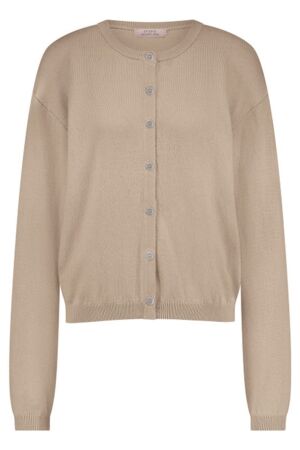 Studio Anneloes Bibi cashmere cardigan 2200 latte