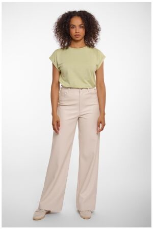 Rino & Pelle Straight leg PU pants 9030 birch