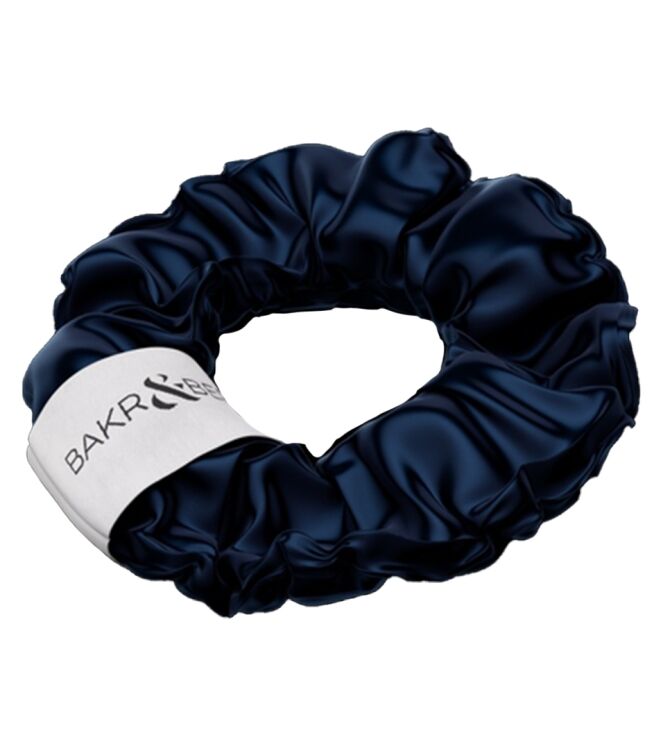 BAKR&BERG Mulberry22 Super scrunchie Blauw