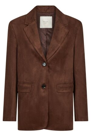 Neo Noir Namy Faux Suede Blazer 210 Brown Neo Noir Namy Faux Suede Blazer 210 Brown