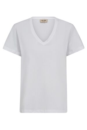 Mos Mosh MMDala V-SS Basic Tee 101 white