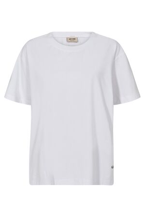Mos Mosh MMDala O-SS Basic Tee 101 white Mos Mosh MMDala O-SS Basic Tee 101 white