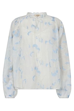 Mos Mosh MMEisara Flob Blouse 101 white Mos Mosh MMEisara Flob Blouse 101 white