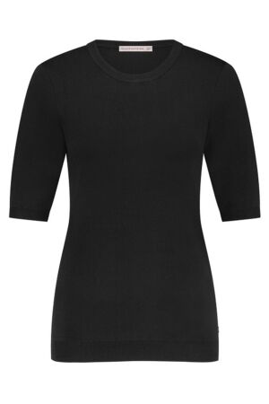 Studio Anneloes Lana ssl solid pullover 9000 black