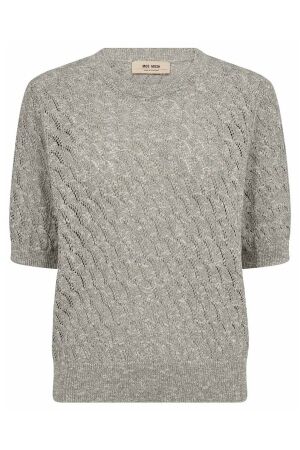 Mos Mosh MMKarin Marisol SS Linen Knit 829 shadow Mos Mosh MMKarin Marisol SS Linen Knit 829 shadow