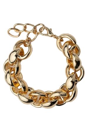 Bow 19 Leia Bracelet Gold heart Goud Bow 19 Leia Bracelet Gold heart Goud