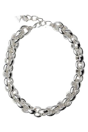 Bow 19 Leia Necklace Silver Zilver Bow 19 Leia Necklace Silver Zilver