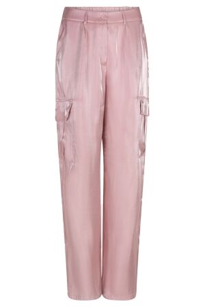 EsQualo Trousers cargo silky touch 526 pastel pink EsQualo Trousers cargo silky touch 526 pastel pink