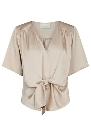 Neo Noir Casadia Heavy Sateen Blouse 720 Champagne Neo Noir Casadia Heavy Sateen Blouse 720 Champagne