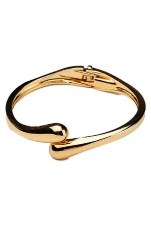 Bow 19 Twin Drop Bracelet Gold Bow 19 Twin Drop Bracelet Gold