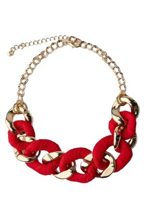 Bow 19 Luisa Necklace Red red