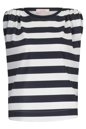 Studio Anneloes Leona stripe top 6911 dark blue/off white Studio Anneloes Leona stripe top 6911 dark blue/off white