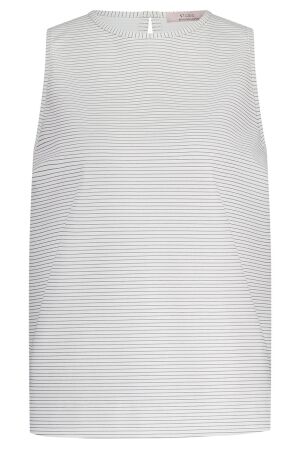 Studio Anneloes Ebony bnd pinstripe top 1169 off white/dark blue Studio Anneloes Ebony bnd pinstripe top 1169 off white/dark blue