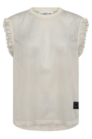 Haute L'amitié Drift Frill Sport Top Pearl Haute L'amitié Drift Frill Sport Top Pearl
