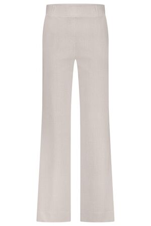Studio Anneloes Lexie linen look trousers 1722 ecru/latte