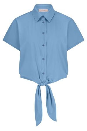 Studio Anneloes Lena blouse 6000 mid blue Studio Anneloes Lena blouse 6000 mid blue