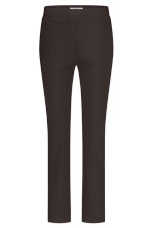 Studio Anneloes Anne bonded trousers 8700 espresso