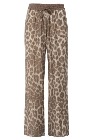 YAYA Leopard print trousers 999511