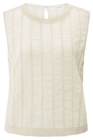 YAYA Embroidered sleeveless top 99995 YAYA Embroidered sleeveless top 99995