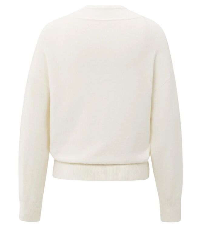 YAYA 01-000381-509 OFF WHITE KNIT MELANGE