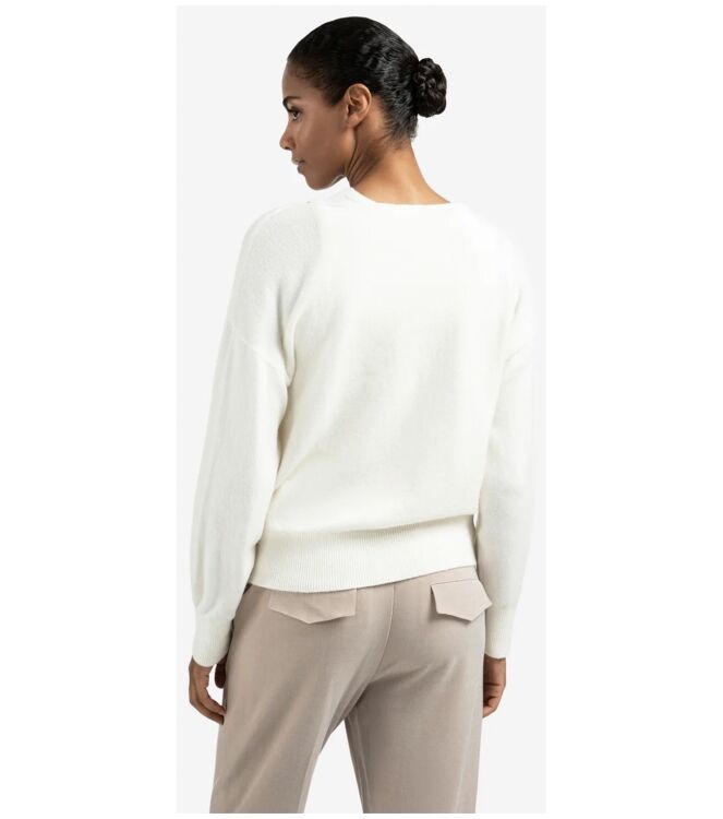 YAYA 01-000381-509 OFF WHITE KNIT MELANGE