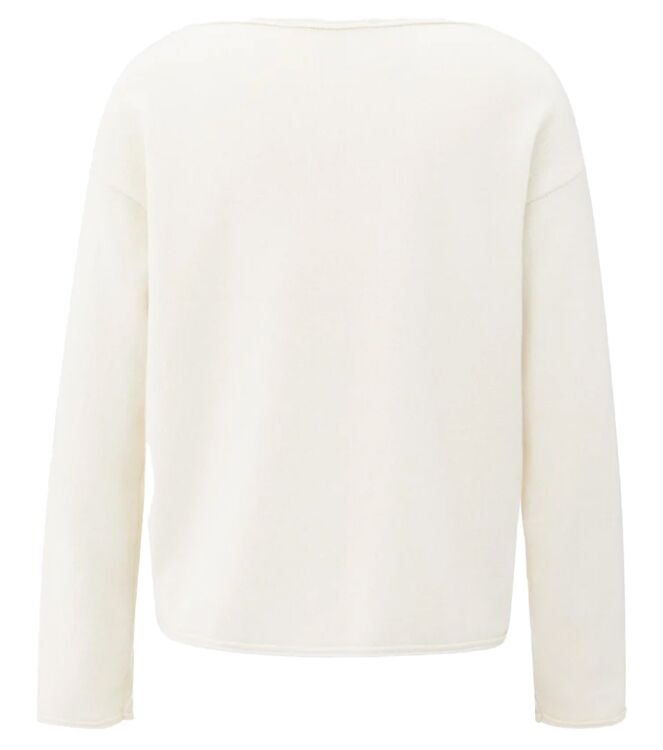 YAYA 01-000489-509 OFF WHITE KNIT