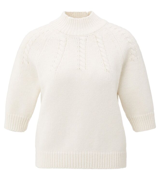 YAYA 01-000491-509 OFF WHITE KNIT