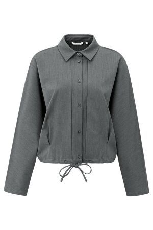 YAYA Blouse jacket with waist pleat 99020 YAYA Blouse jacket with waist pleat 99020