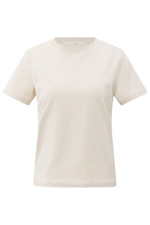 YAYA T-shirt with stitch details 99005 YAYA T-shirt with stitch details 99005