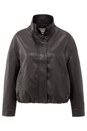 YAYA Faux leather jacket with baloo 99029