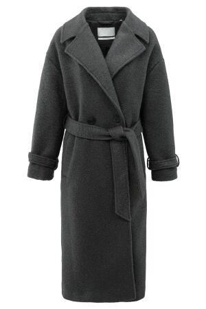 YAYA Woven boucle long length overs 99020 YAYA Woven boucle long length overs 99020