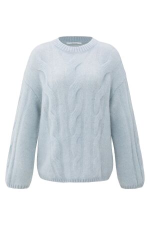 YAYA Soft cable knit sweater 44309 YAYA Soft cable knit sweater 44309