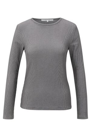 YAYA Ribbed long sleeve top 803071