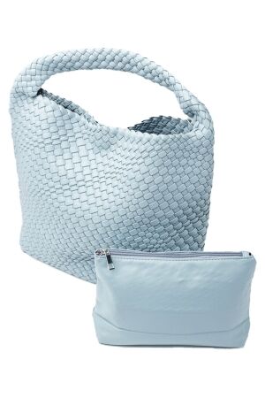 Bow 19 Mia Bag Large Light blue Bow 19 Mia Bag Large Light blue