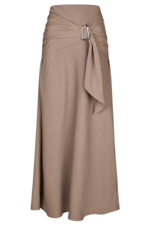 Neo Noir Kit Dull Sateen Skirt 811 Dark Taupe